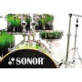 Sonor Essential Force Stage S Drive ESF 11 Piano Black Akustik Davul Seti