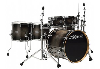 Sonor Select Force SEF 11 Stage 2 WM Transparanet Black Burst - Akustik Davul Seti