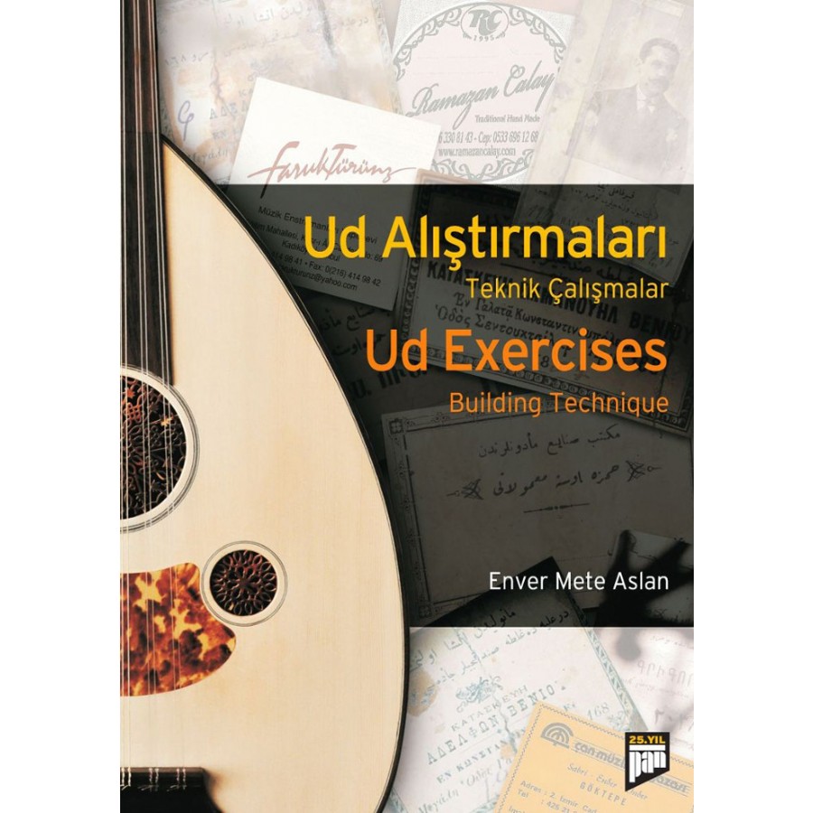 Ud Alıştırmaları - Ud Exercises Kitap Enver Mete Aslan