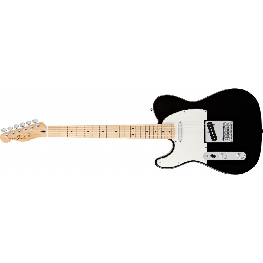 Fender Standard Telecaster Left Handed Black Maple Elektro Gitar Solak