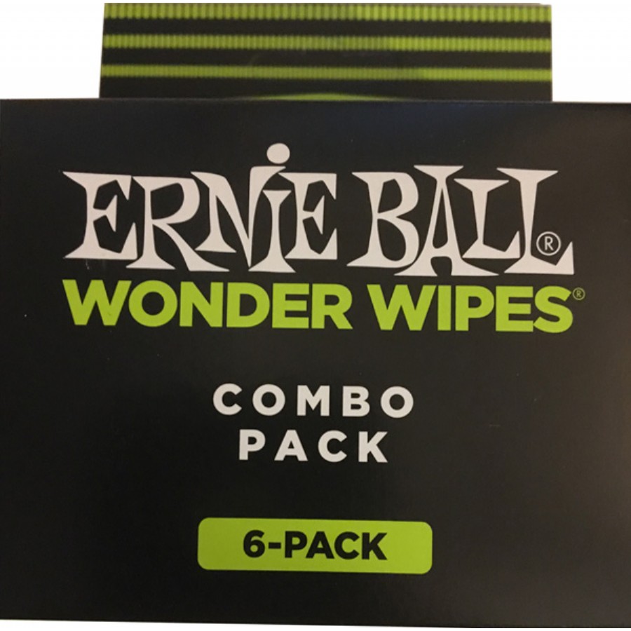 Ernie Ball P04279 Wonder Wipe Variety 6-pack