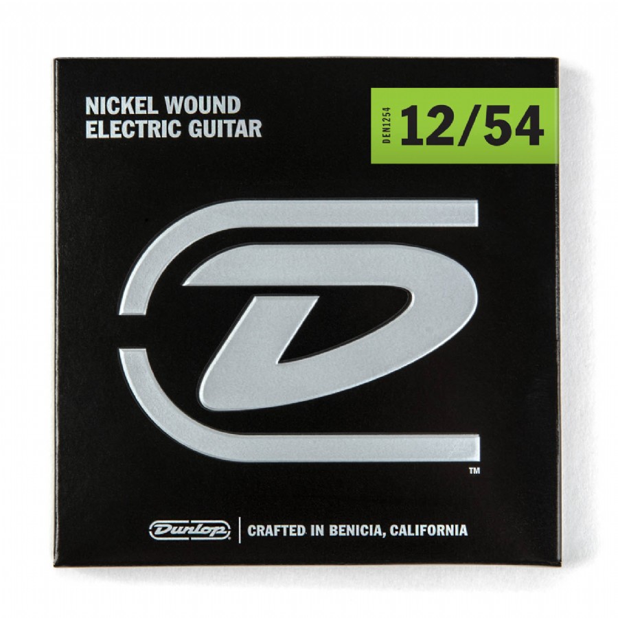 Jim Dunlop DEN1254 Nickel Plated Steel - Heavy Takım Tel Elektro Gitar Teli 012-054