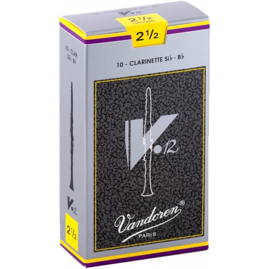 Vandoren V12 Bb Clarinet Reeds No: 2.5 Bb Klarnet Kamışı