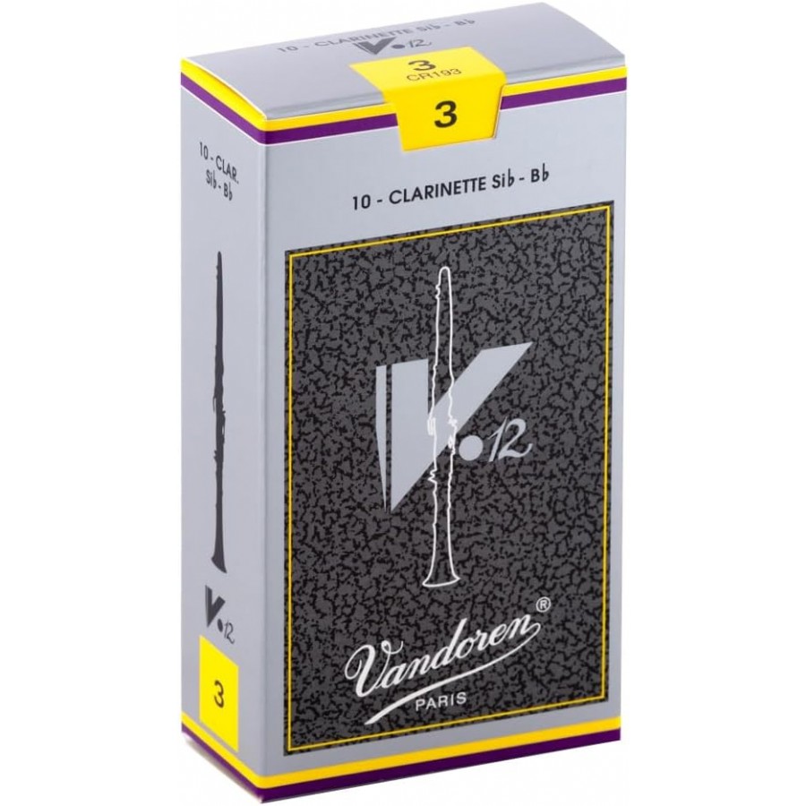 Vandoren V12 Bb Clarinet Reeds No: 3 Bb Klarnet Kamışı