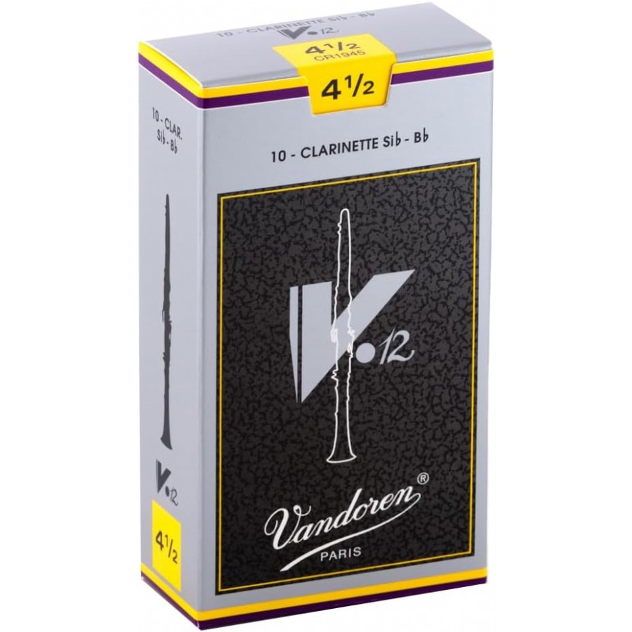 Vandoren V12 Bb Clarinet Reeds No: 4.5 Bb Klarnet Kamışı