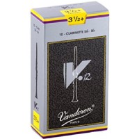 Vandoren V12 Bb Clarinet Reeds No: 3.5+