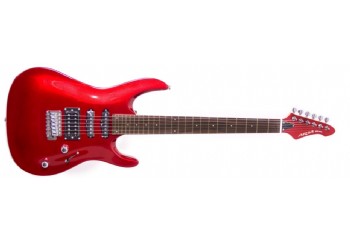 Aria MAC-STD MDR - Metallic Dark Red - Elektro Gitar