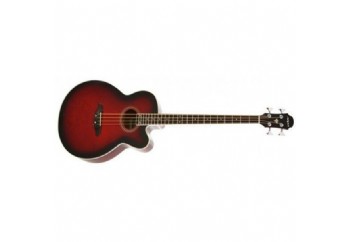 Aria FEB-30M RS - Red - Elektro Akustik Bas Gitar