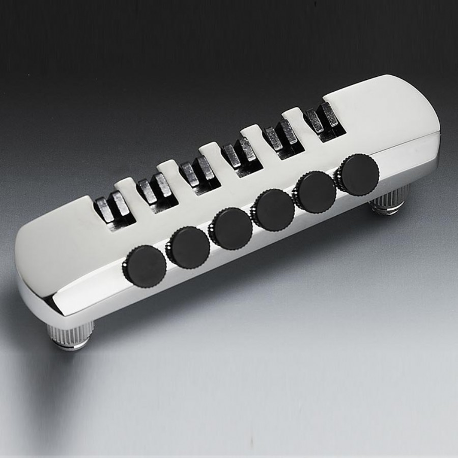 Schaller Fine-Tuning Tailpiece Nickel Elektro Gitar Tailpiece