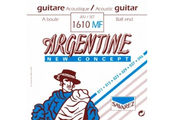 Savarez 1610MF Argentine Acoustic Jazz Guitar Strings Takım Tel - Akustik Gitar Teli 011-046