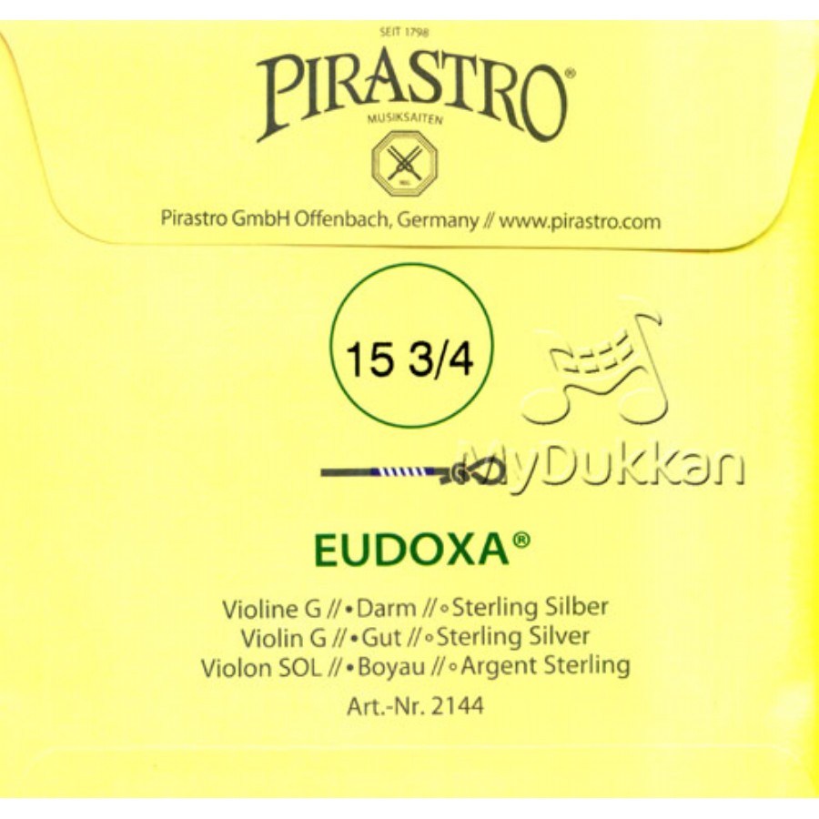 Pirastro Eudoxa Violine G (Sol) Tek Tel Keman Teli