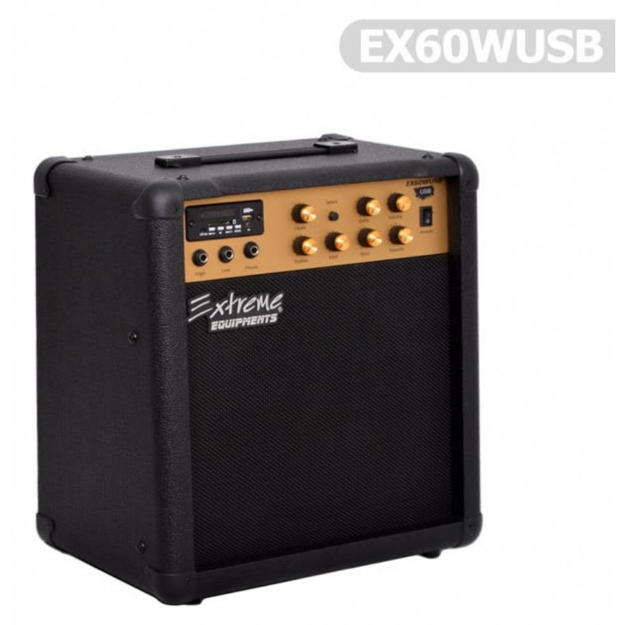 Extreme EX60WUSB Elektro Gitar Amfisi