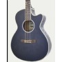 Aria FET-01FX SBL - See-through Blue Elektro Akustik Gitar