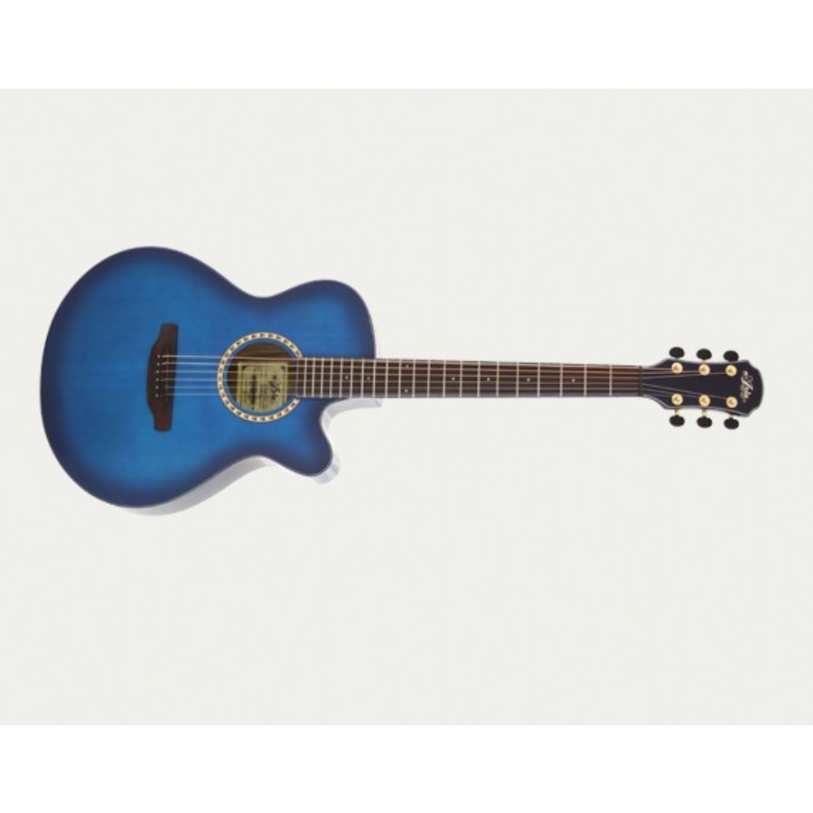 Aria TG-1 SBL - See-through Blue Akustik Gitar