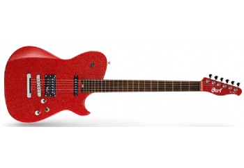 Cort MBC-1 Matthew Bellamy Signature Red Sparkle -  Elektro Gitar