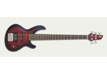 Aria IGB-STD/5 MRS - Metallic Red Shade - 5 Telli Bas Gitar