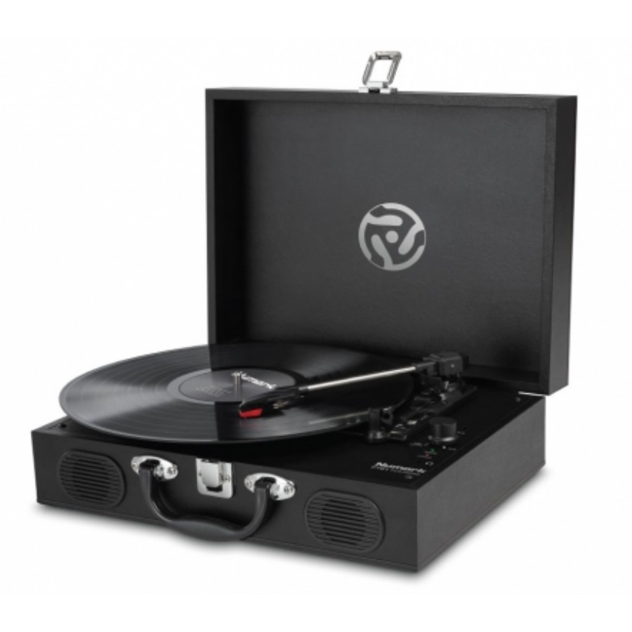 Numark PT 01 Touring Classically-styled Suitcase Turntable