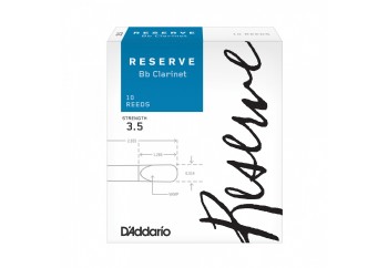 D'Addario Reserve Clarinet Reeds 3.5 - DCR1035 - Sib Klarnet Kamışı