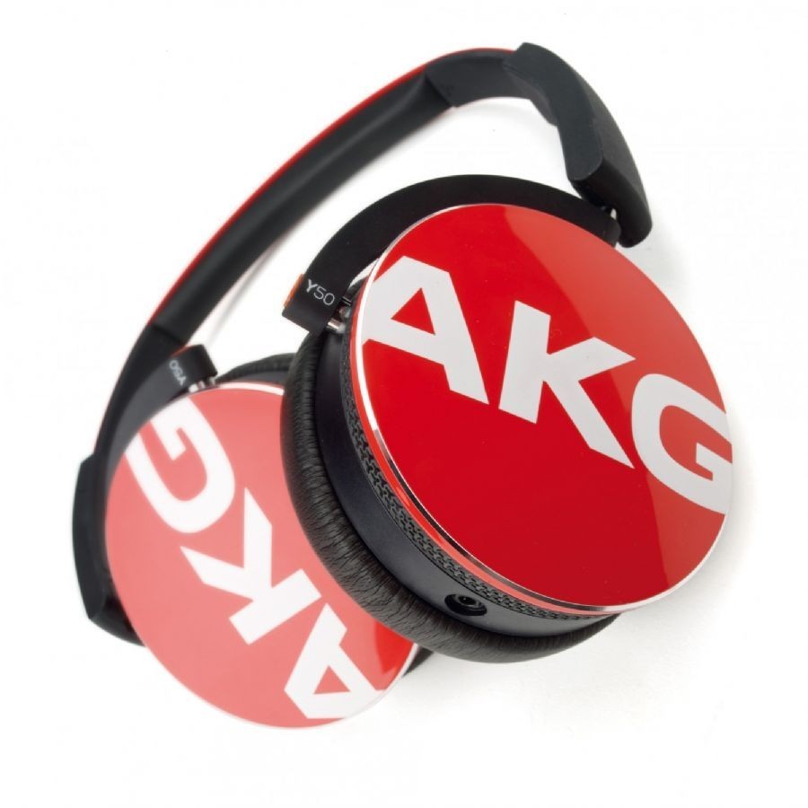 AKG Y50 On-ear closed headphones Kırmızı Kulaklık