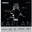 D'Addario Kaplan Vivo Series Violin String Set - 4/4 Medium - KV310 4/4M