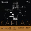 D'Addario Kaplan Amo Series Violin String KA310 4/4M Synthetic Core Medium Tension Set Takım Tel