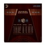 D'Addario NB1253 Nickel Bronze Light 12-53 Takım Tel Akustik Gitar Teli 012-053