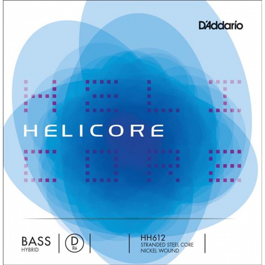 D'Addario H612 3/4M Helicore Orchestral Bass D 3/4 Scale Medium D (Re) Kontrbas Teli