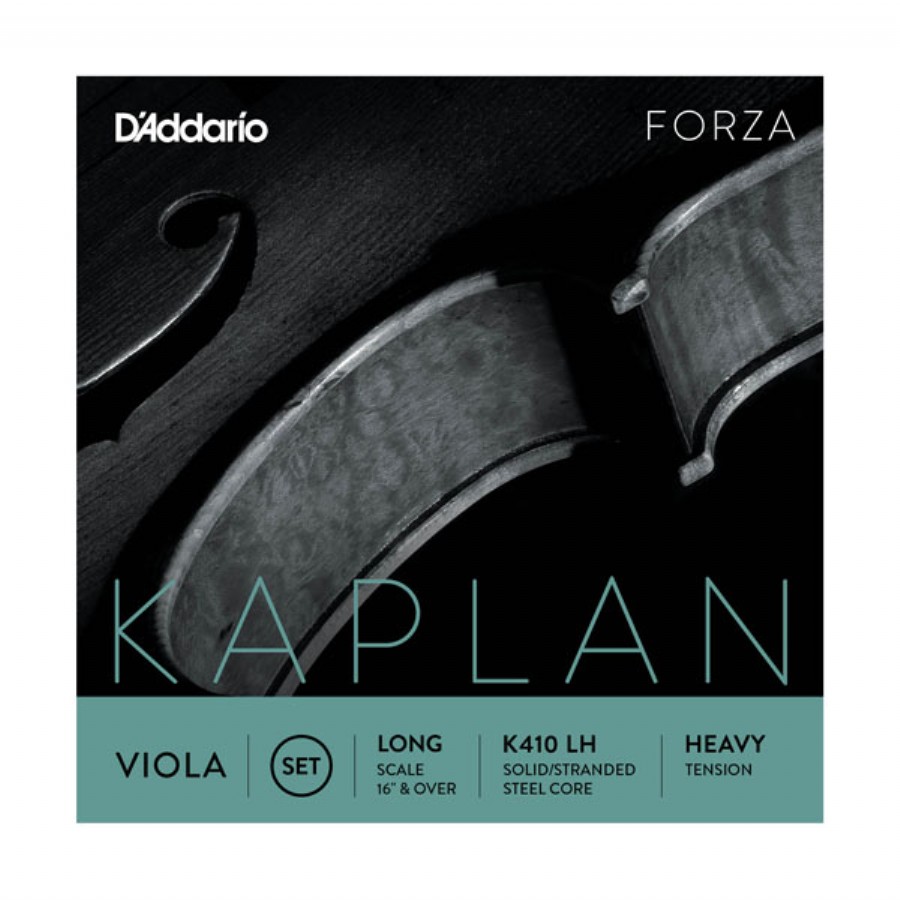DAddario K410-LH Long Heavy Kaplan Forza Viola Strings Takım Tel Viyola Teli