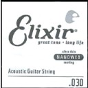 Elixir Wound Acoustic Single .030w Tek Tel