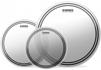 Evans EC2 Frosted Tom Pack-Fusion ETP-EC2SCTD-F - Tom Derisi Seti