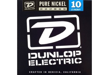 Jim Dunlop DEK1052 Pure Nickel Light/Heavy - Elektro Gitar Teli 010