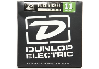 Jim Dunlop DEK1150 Pure Nickel Medium Heavy Takım Tel - Elektro Gitar Teli 010