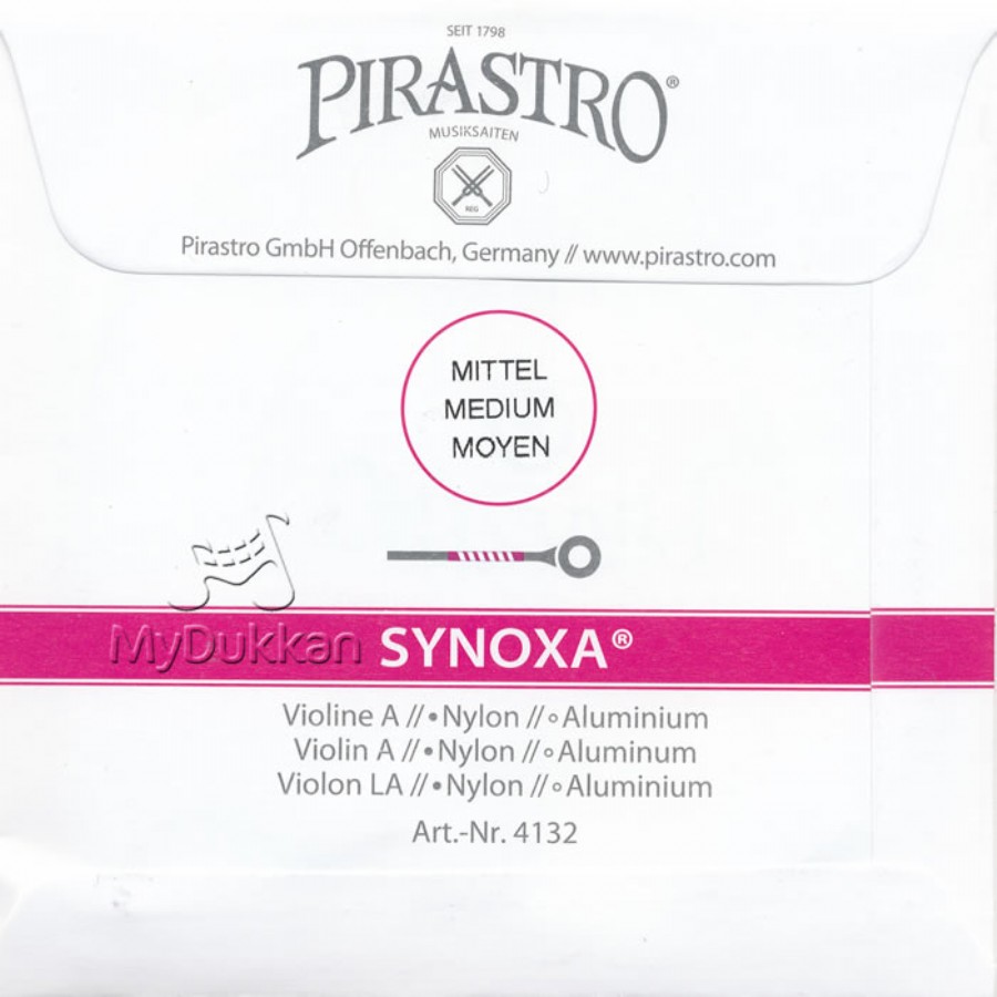 Pirastro Synoxa Violin Set A (La) Tek Tel Keman Teli