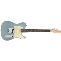 Fender American Elite Telecaster Satin Ice Blue Metallic - Ebony