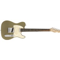 Fender American Elite Telecaster Satin Jade Pearl Metallic - Ebony