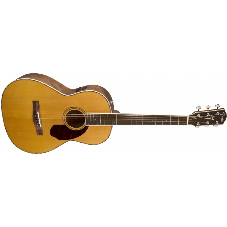 Fender Paramount Series PM-2 Standard Parlor Natural Elektro Akustik Gitar