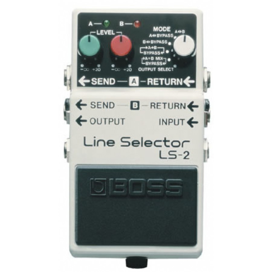 Boss LS-2 Line Selector Kanal Seçme Pedalı