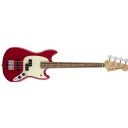 Fender Mustang Bass PJ Torino Red - Pau Ferro
