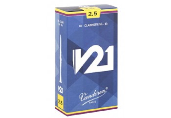 Vandoren V21 Clarinet Reeds No:2.5 - Bb Klarnet Kamışı