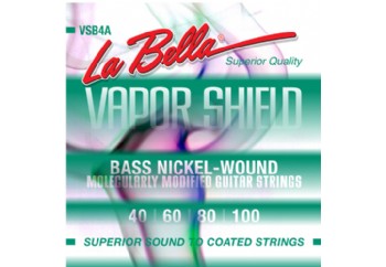 La Bella VSB4A Vapor Shield Bass Strings Takım Tel - Bas Gitar Teli 040-100