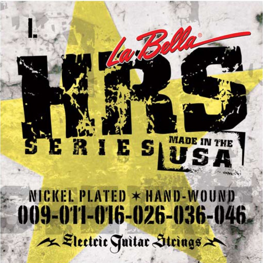 La Bella HRS-L Nickel Rounds Light Elektro Gitar Teli 009