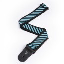 Planet Waves Woven Straps, Indie 50SJP01 Striped Jaquard on Polyopro, Blue