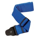 DAddario Woven Padded Guitar Strap 74T002 Wide Blue