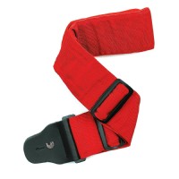 DAddario Woven Padded Guitar Strap 74T001 Wide Red