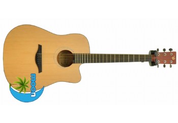 Moon DG120C Naturel - Akustik Gitar