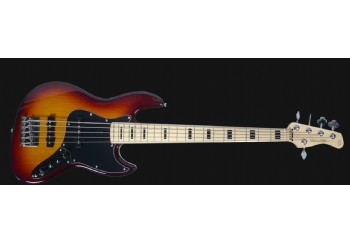 Marcus Miller By Sire V7 Vintage Ash 5 TS - Tobacco Sunburst - 5 Telli Bas Gitar