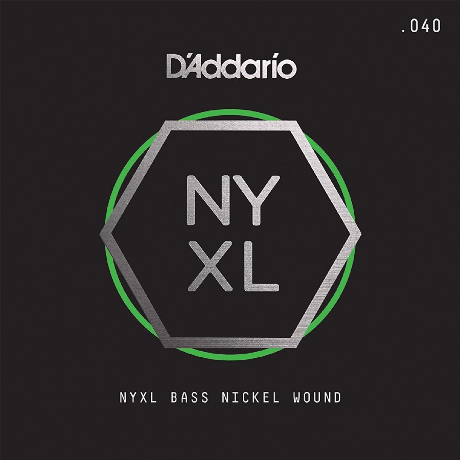 D'Addario NYXL Bass Nickel Wound Singles .040 - NYXLB040 Bas Gitar Tek Tel