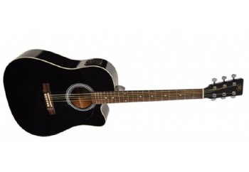 SX MD160CE BK - Siyah - Elektro Akustik Gitar