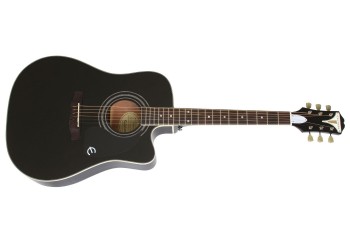 Epiphone Pro-1 Ultra EEPUEBCH1 - Ebony - Elektro Akustik Gitar