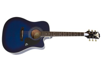 Epiphone Pro-1 Ultra EEPUTLCH1 - Trans Blue - Elektro Akustik Gitar